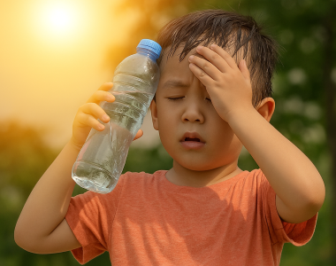 CHĂM SÓC SỨC KHỎE TRẺ EM MÙA NẮNG NÓNG – NHỮNG ĐIỀU BỐ MẸ CẦN BIẾT